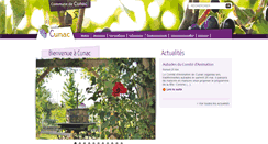Desktop Screenshot of cunac.fr